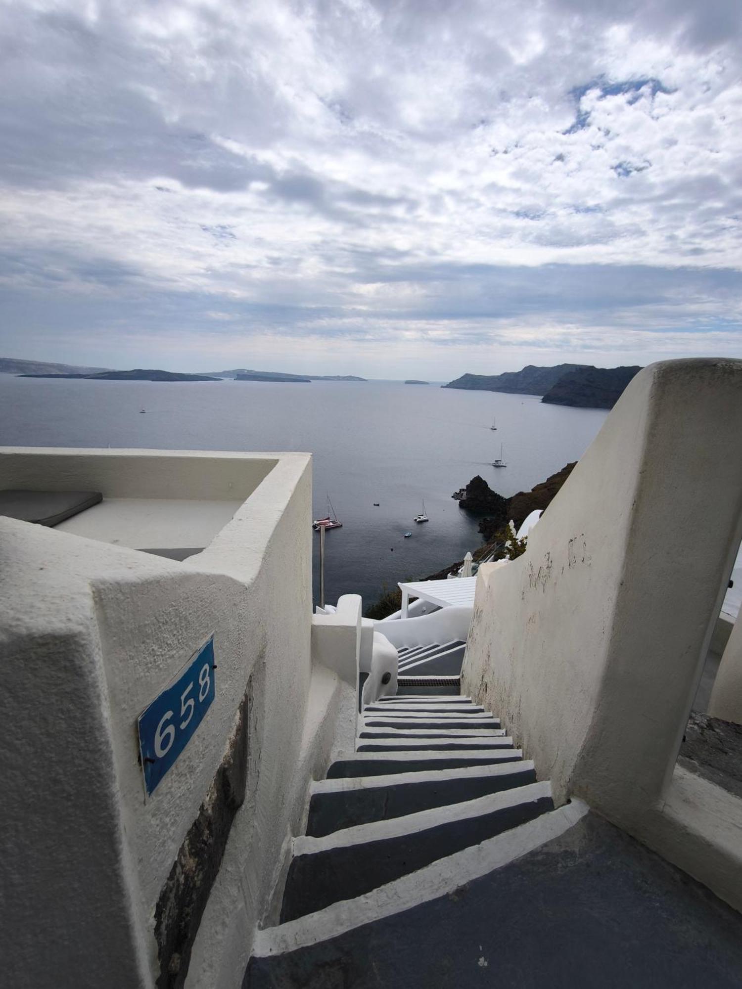 Elias Cave House 270O Caldera View Oia Lejlighed Eksteriør billede