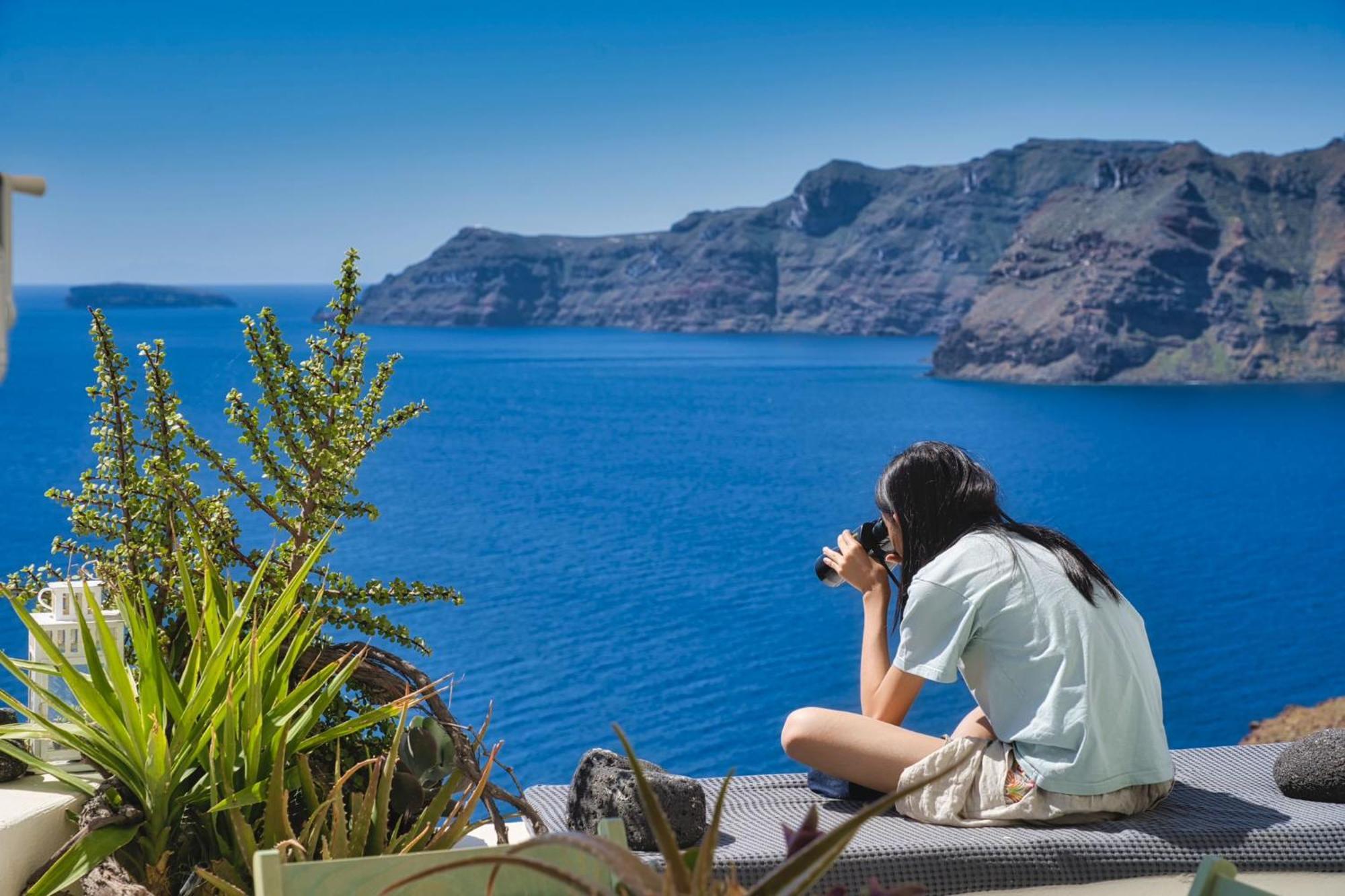 Elias Cave House 270O Caldera View Oia Lejlighed Eksteriør billede