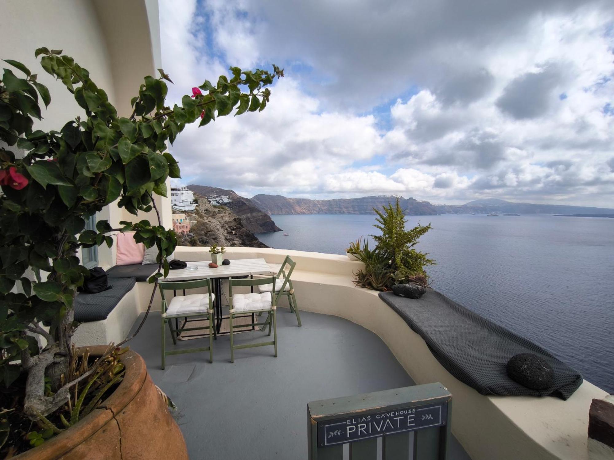 Elias Cave House 270O Caldera View Oia Lejlighed Eksteriør billede